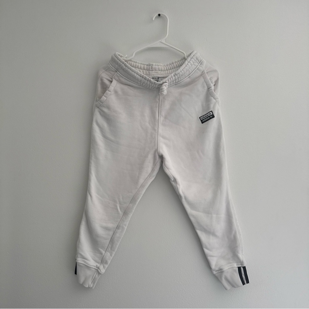 adidas Women’s White Sweatpants Size S